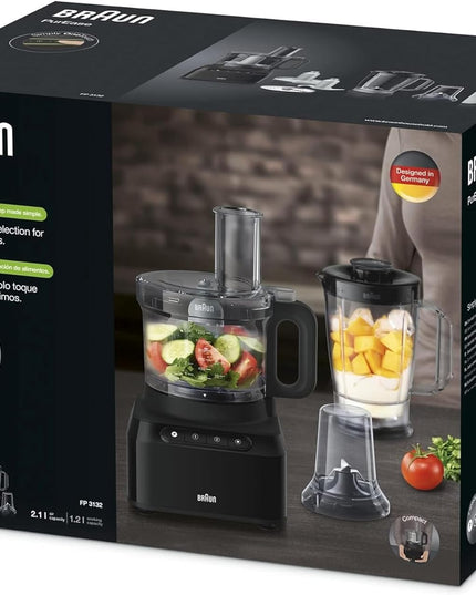 Braun Fp3132 PureEase Food Processor