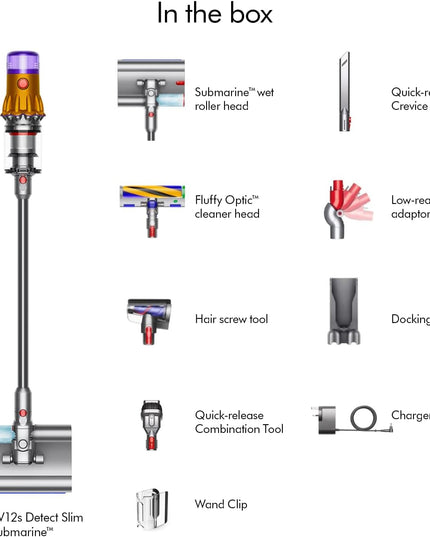 Dyson V12 Detect Slim Submarine Cordless Vacuum Cleaner
