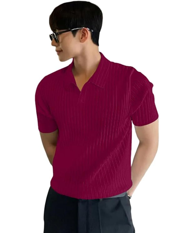 GRECIILOOKS Cotton Lycra T-Shirt, M