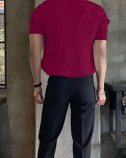 GRECIILOOKS Cotton Lycra T-Shirt, M