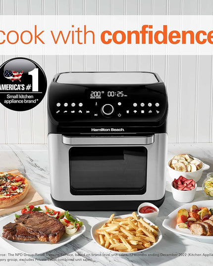 Hamilton Beach Digital Air Fryer Oven, 12L