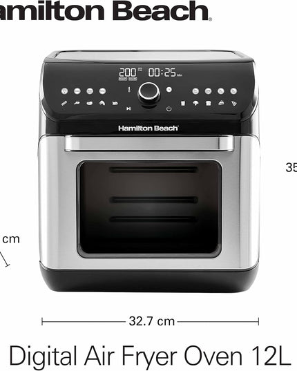 Hamilton Beach Digital Air Fryer Oven, 12L