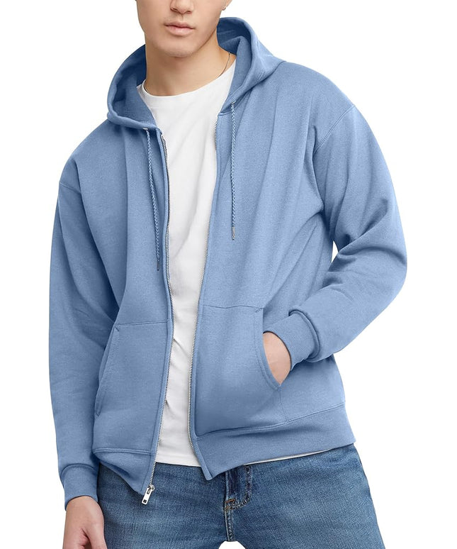 Hanes EcoSmart Fleece Hoodie, M