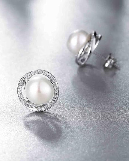 J.Rosée Pearl Studs Earrings
