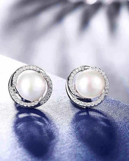 J.Rosée Pearl Studs Earrings