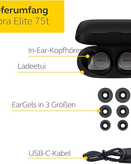 Jabra Elite 75t Earbuds