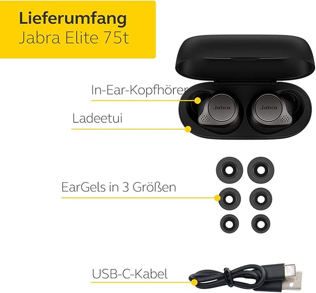 Jabra Elite 75t Earbuds