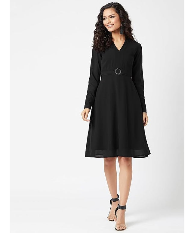 Miss Olive Flared Maxi Dress, 2XL