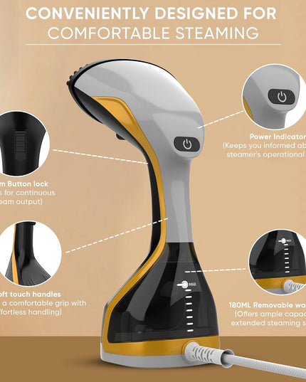 NIKAI Garment Steamer, 1800W