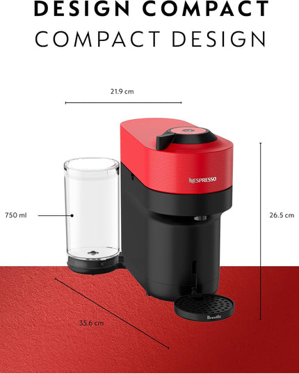 Nespresso Vertuo Pop with Aeroccino 3