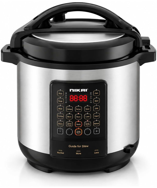 Nikai Digital Pressure Cooker, 1300W
