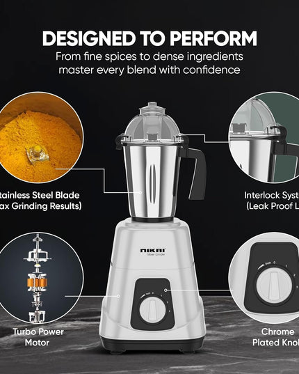 Nikai 3-in-1 Blender – 900W
