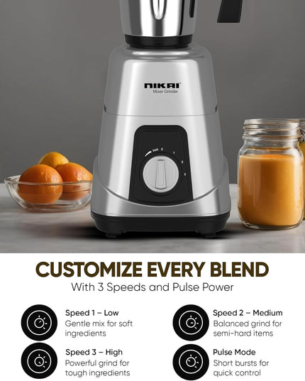 Nikai 3-in-1 Blender – 900W