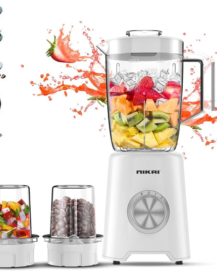 Nikai 3-in-1 Blender with 3 Jars