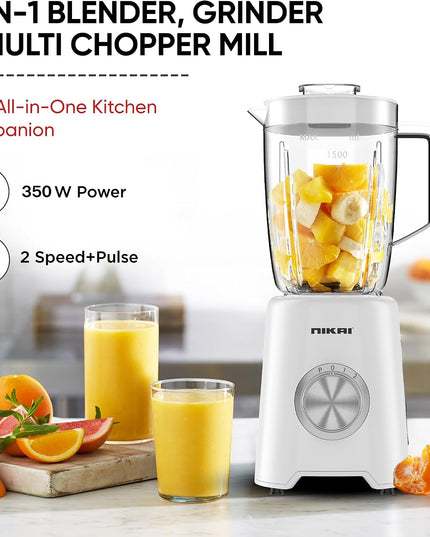 Nikai 3-in-1 Blender with 3 Jars