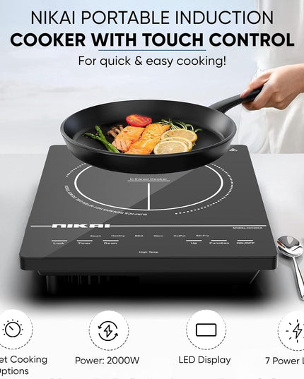 Nikai Digital Infrared Ceramic Cooker, 2000W