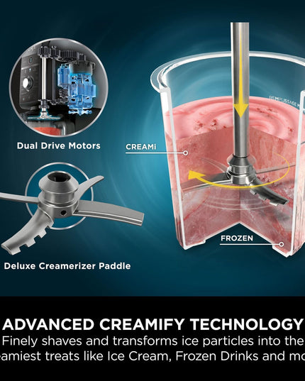 Ninja CREAMi Deluxe Ice Cream Maker