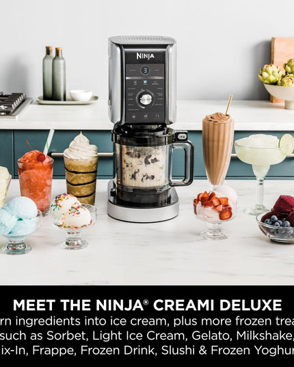 Ninja CREAMi Deluxe Ice Cream Maker