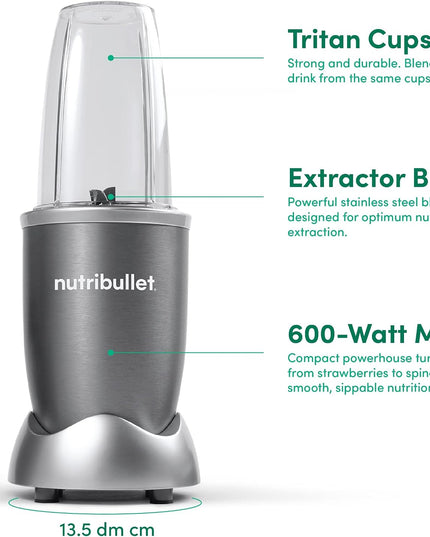 NutriBullet Multi-Function High Speed Blender, 600W