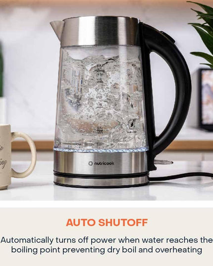 Nutricook Glass Kettle, 2200W