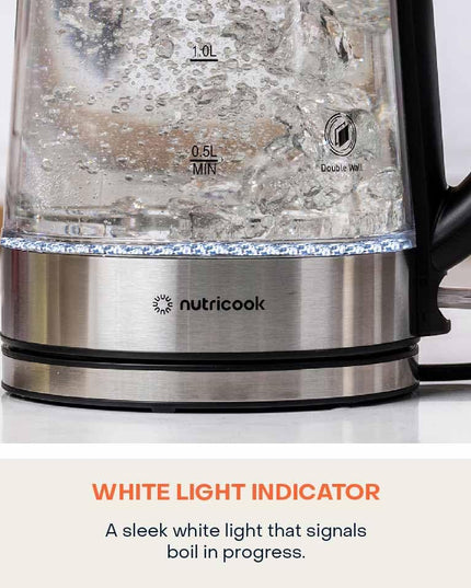 Nutricook Glass Kettle, 2200W