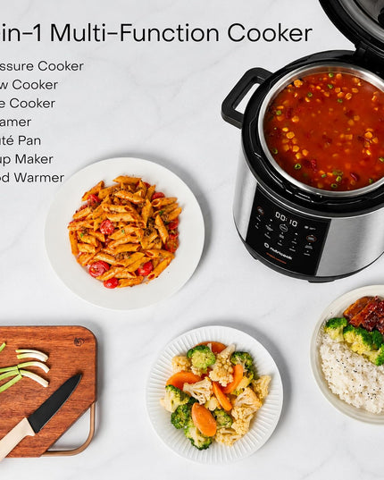 Nutricook Smart Pot Electric Pressure Cooker, 900W