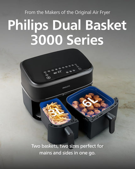 Philips Dual Basket AirFryer- 3000 Series