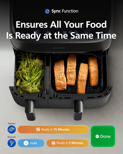 Philips Dual Basket AirFryer- 3000 Series