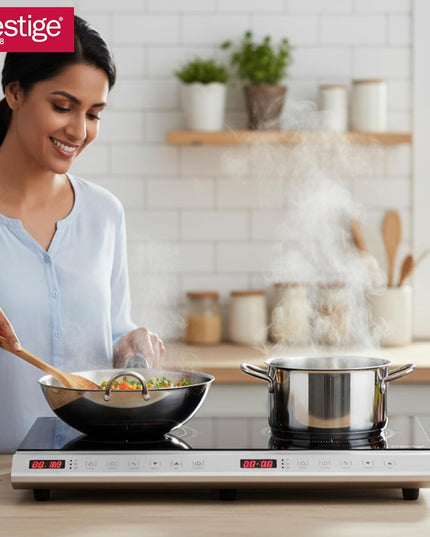 Prestige Double Infrared Cooktop