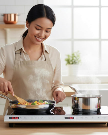 Prestige Double Infrared Cooktop