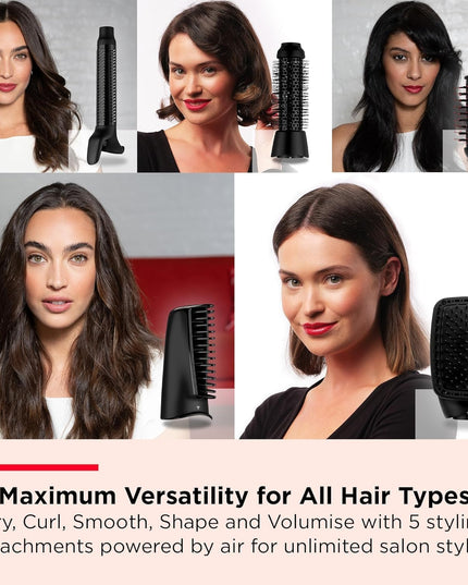 Revlon One Step Blow-Dry Multi Air Styler 5 in 1 Dryer 4 Heat Settings