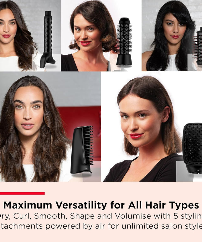 Revlon One Step Blow-Dry Multi Air Styler 5 in 1 Dryer 4 Heat Settings