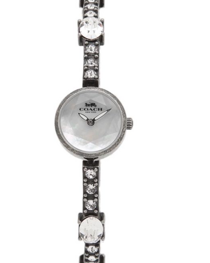 COACH Jordyn Antique Finish with Crystals Watch