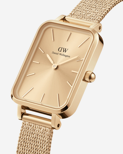 Daniel Wellington Quadro Pressed Unitone Gold
