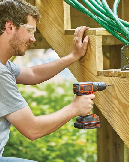 Black+Decker 18V Lithium-ion Drill Driver