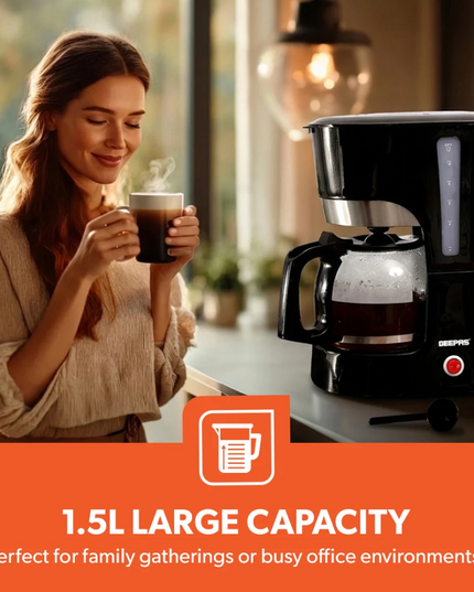 Geepas GCM6103 Coffee Maker