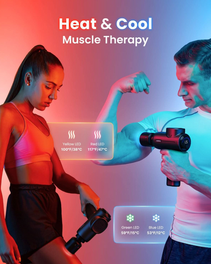 RENPHO Active+ Thermal Massage Gun