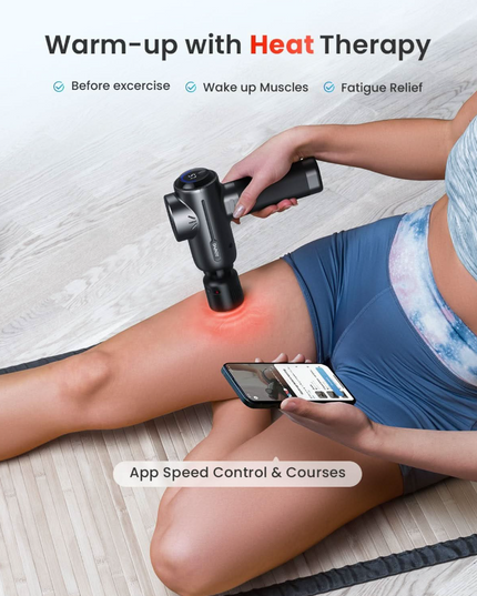 RENPHO Active+ Thermal Massage Gun