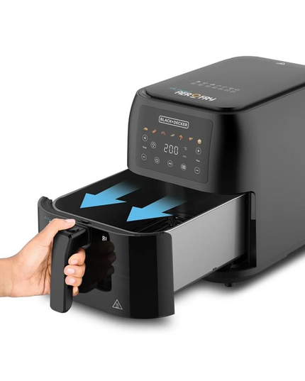 Black + Decker Aerofry 8L AirFryer 7-in-1 , 1700W