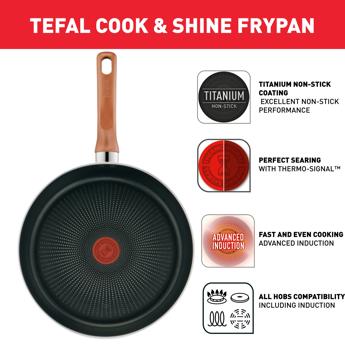 TEFAL Cook & Shine IH Frypan, 28cm