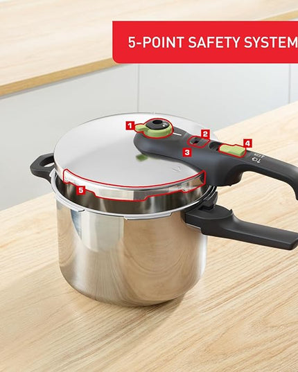 Tefal Pressure Cooker Secure Trendy, 6L