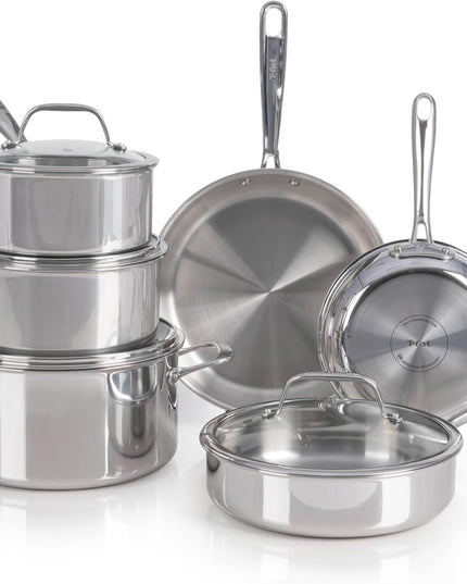 Tefal Pro Tri-Ply Stainless Steel Cookware