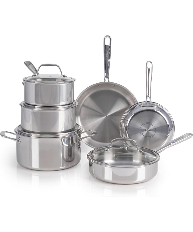 Tefal Pro Tri-Ply Stainless Steel Cookware