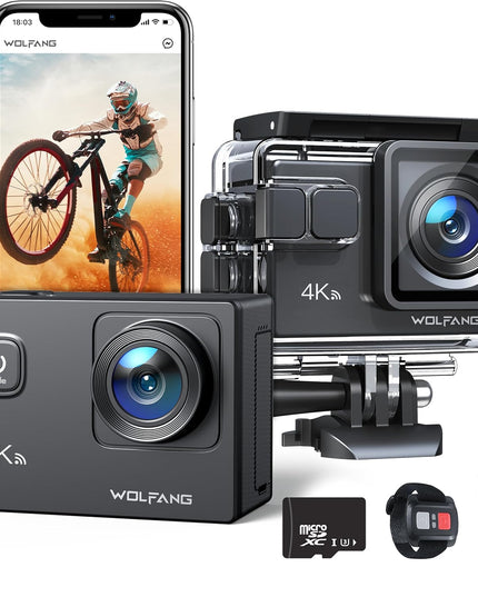 WOLFANG Sports Camera 4K