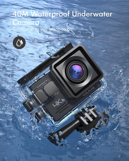 WOLFANG Sports Camera 4K