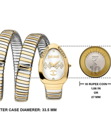 Just Cavalli Signature Snake Watch